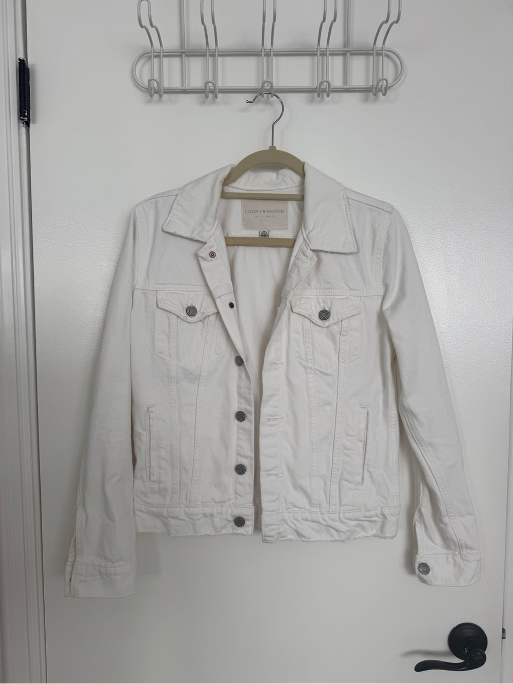 White Denim Jacket